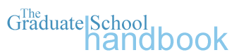Graduate School handbook Logo